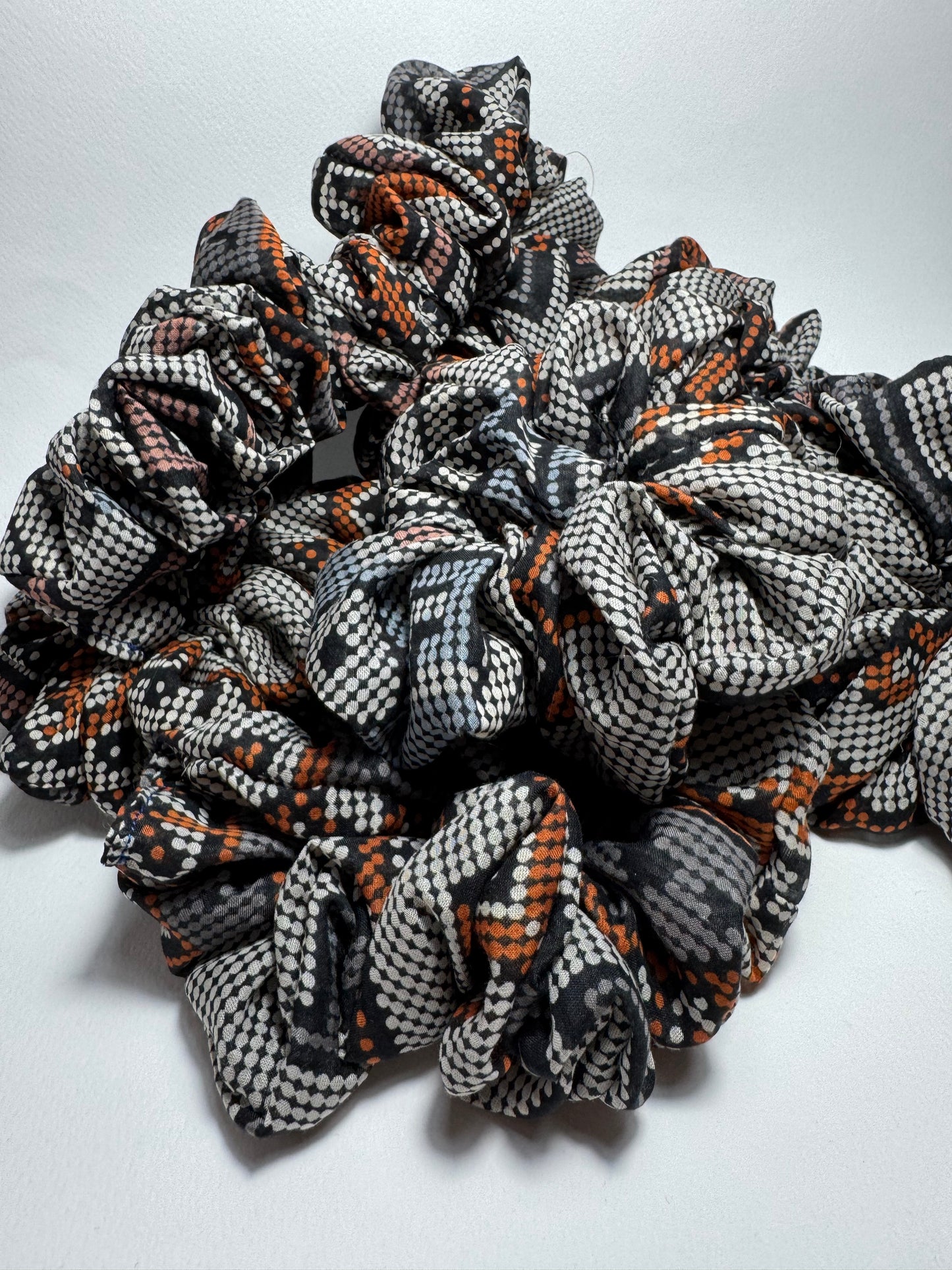 Snake Brown Scrunchie
