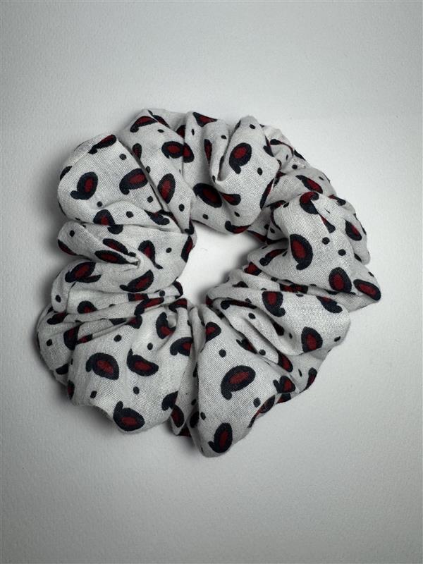 Cherry Dots Scrunchie