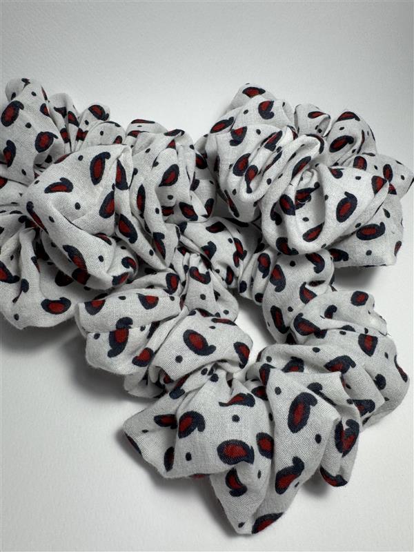 Cherry Dots Scrunchie